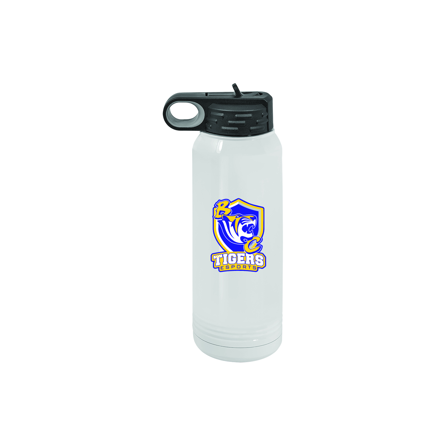 BC TIGERS White 30 oz. Polar Camel Water Bottle