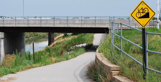 Salt Creek Levee