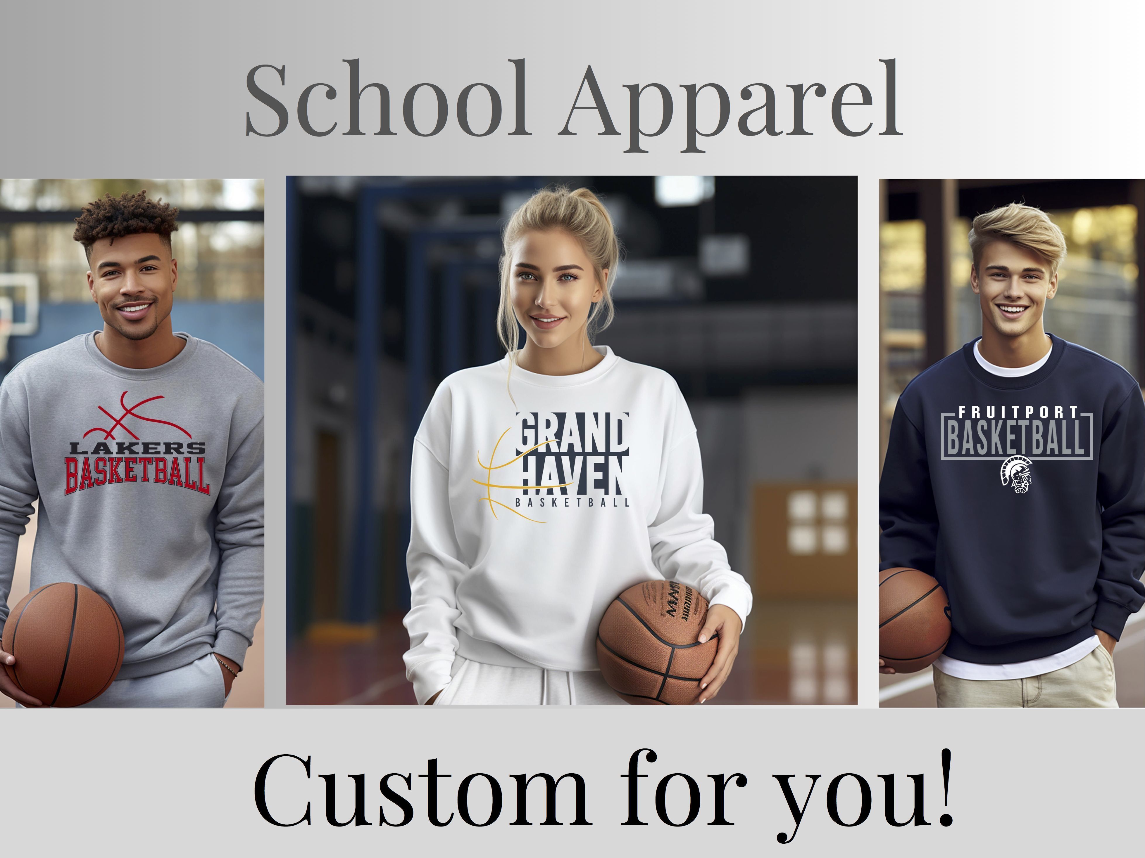 Get custom sports apparel!