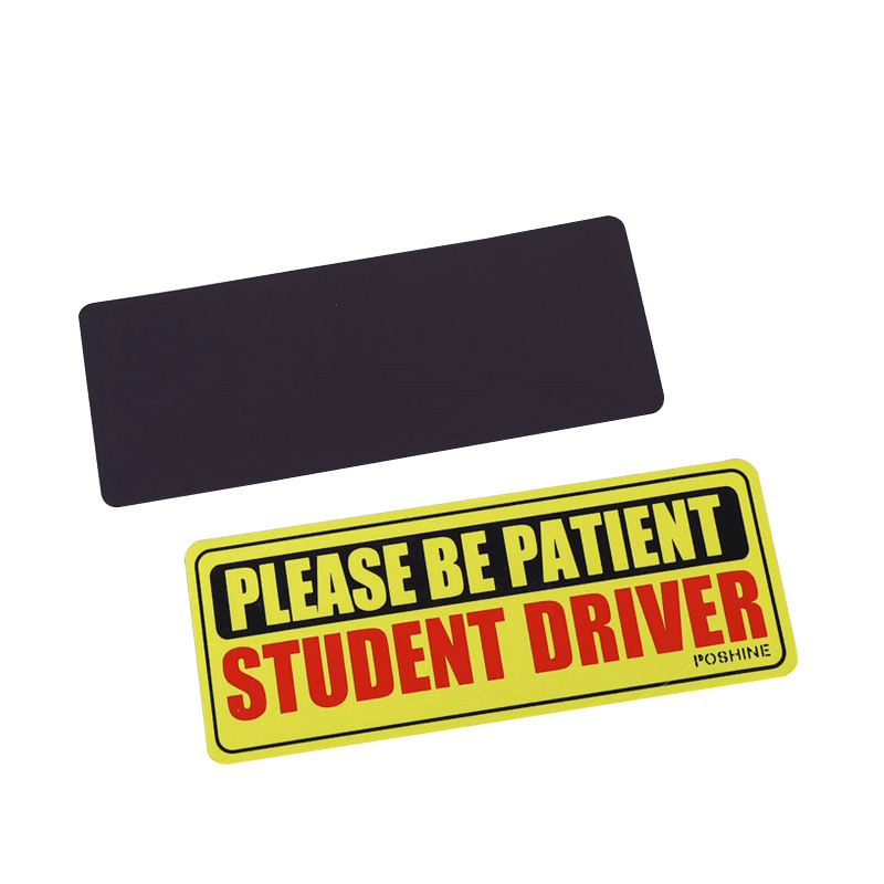 label magnet bumper sticker