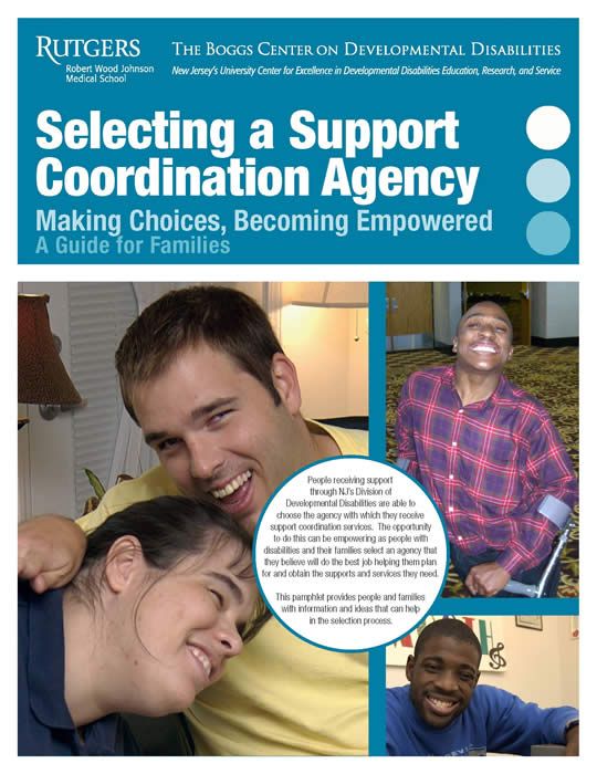 Selecting A Support Coordination Agency - Guide for Families (English)