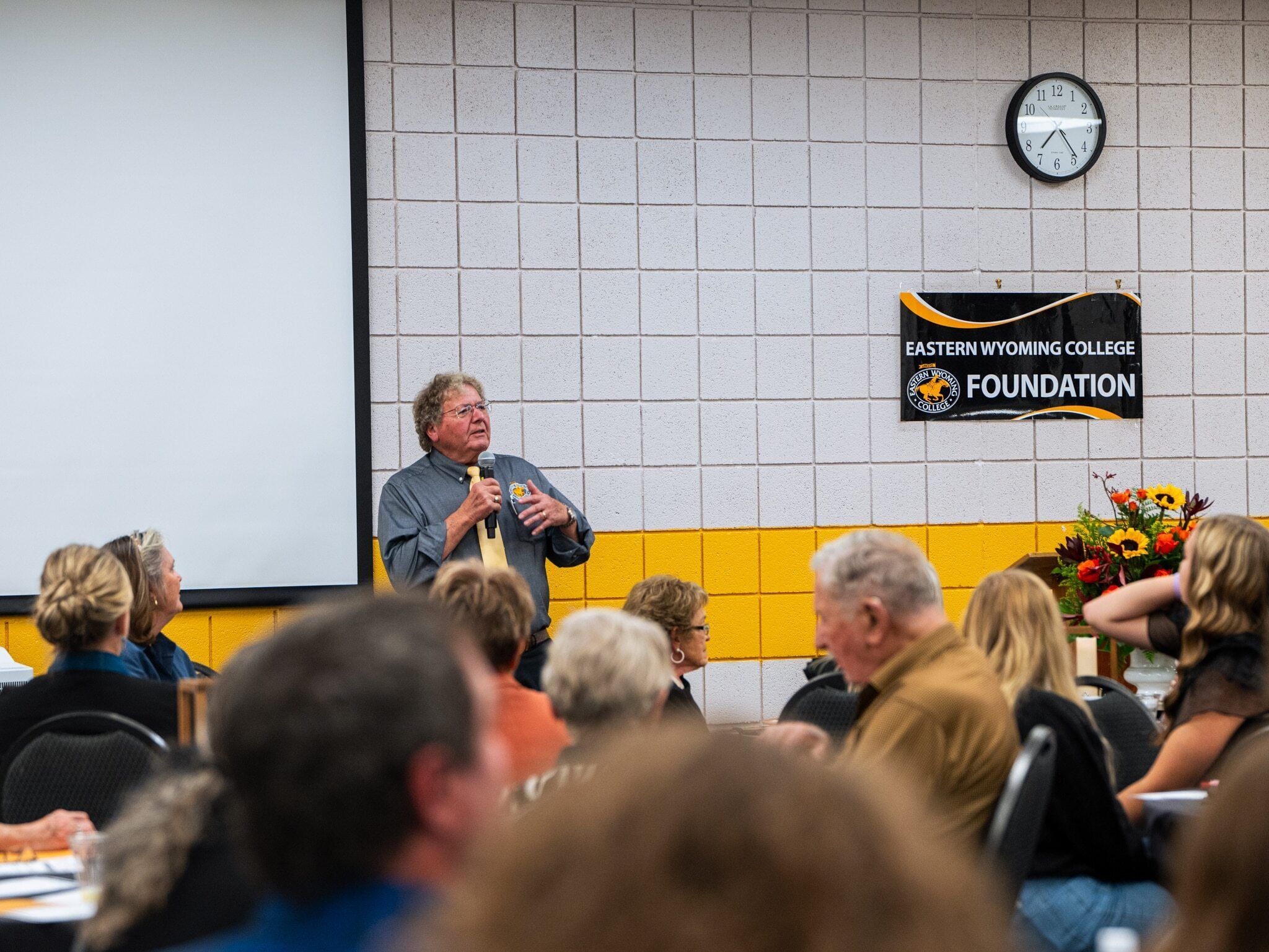 EWC Foundation honors scholarship donors and longtime supporters Rick and Nancy Vonburg