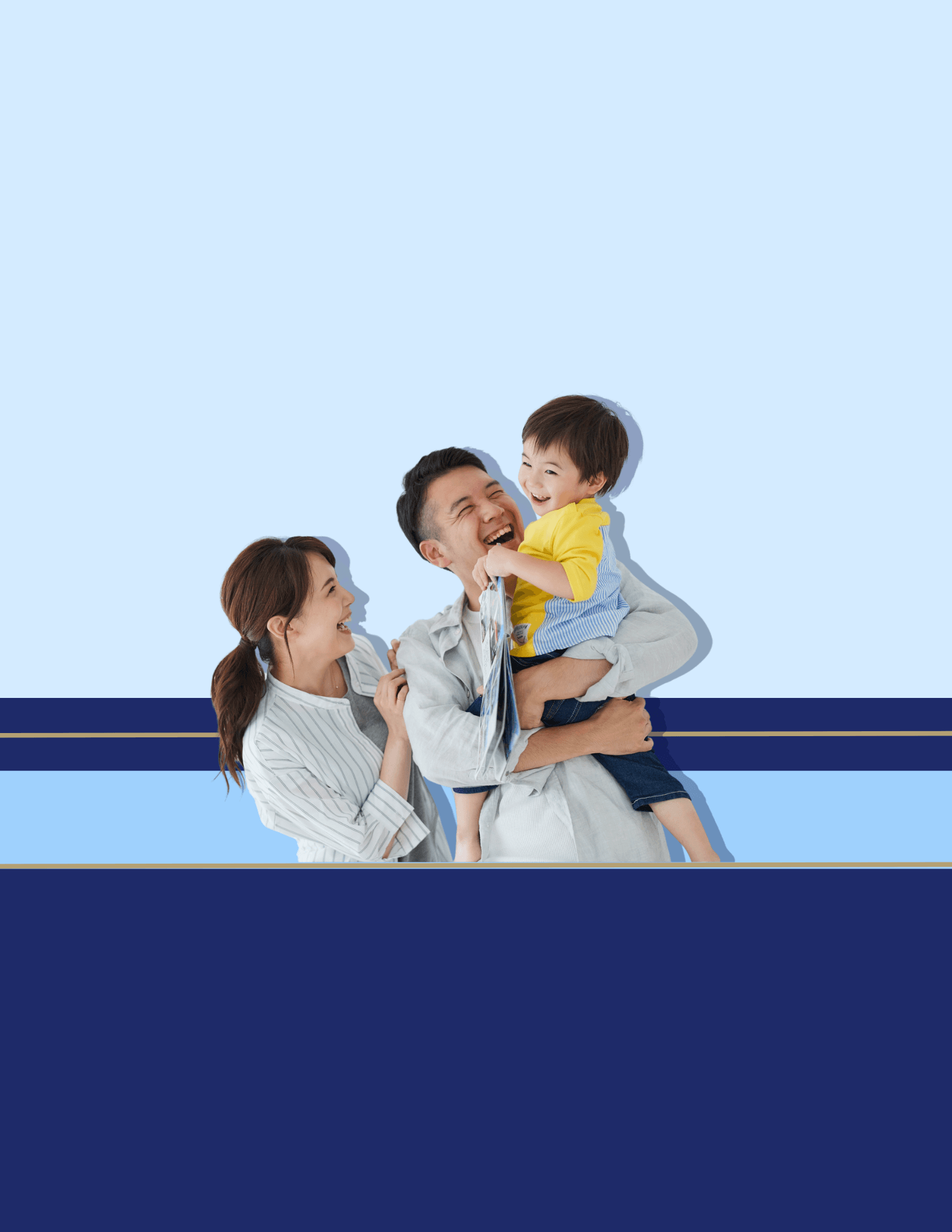 Young boy laughing.