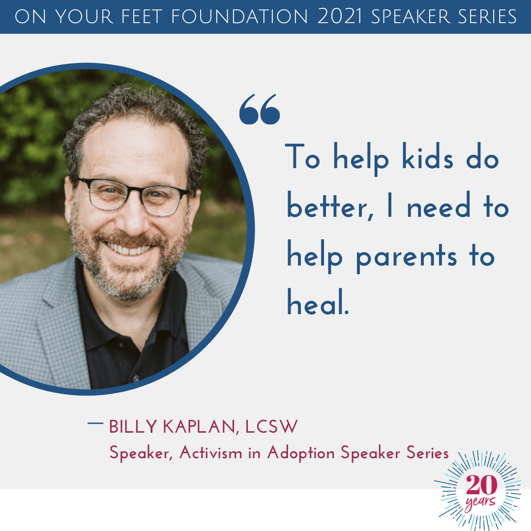 Q & A with Upcoming Activism in Adoption Speaker Billy Kaplan (Part 2)