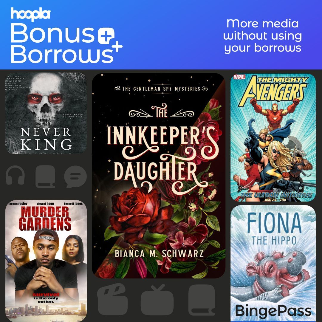 Hoopla Bonus Borrows Available January 25-31!