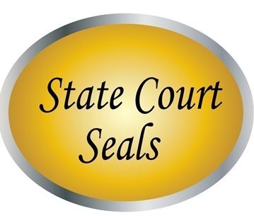 Plaques of State Court Seals