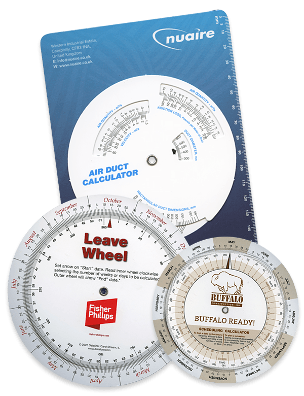 Promotional Wheel Chart Examples