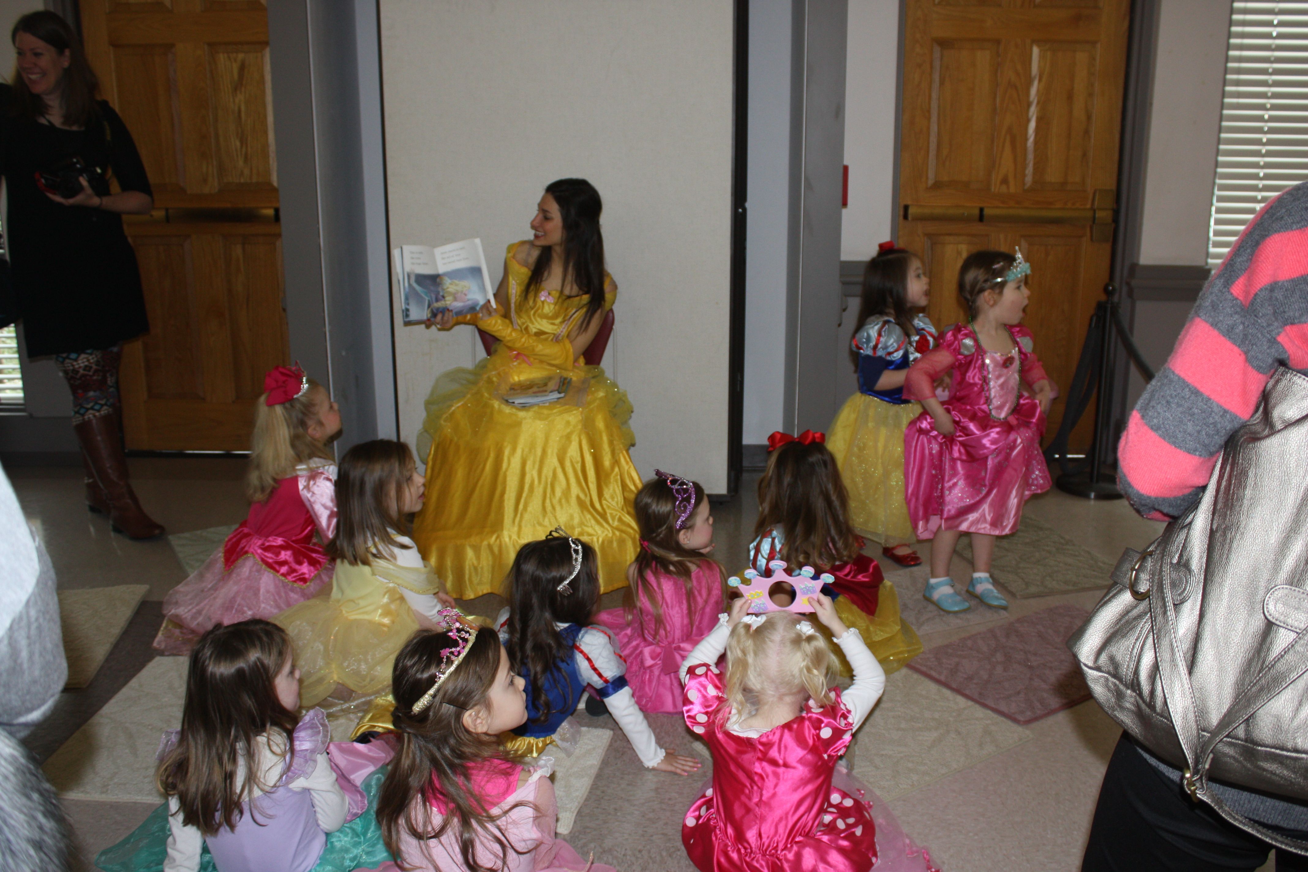 Princess Belle Reading at 2015 Event