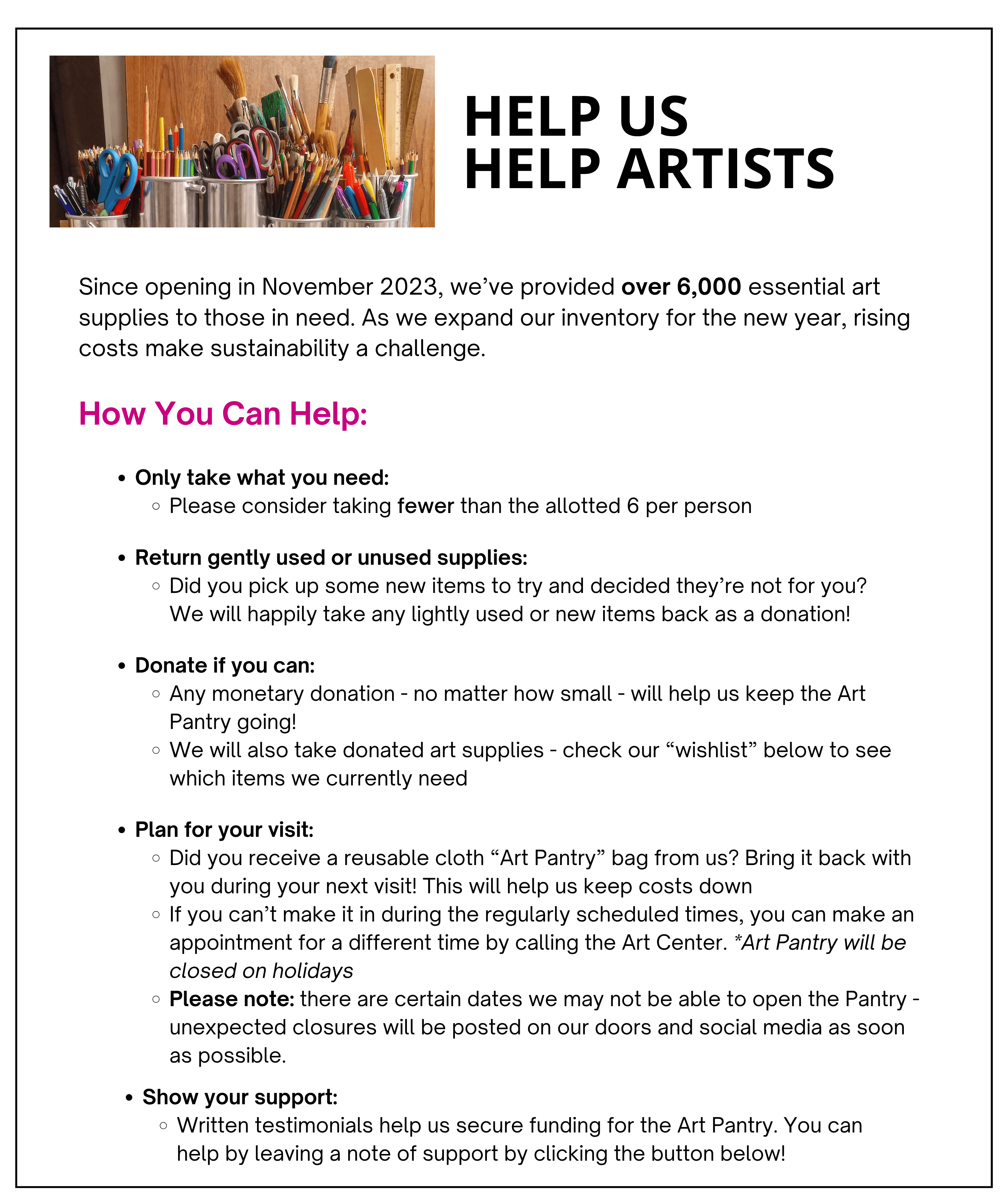 Art Pantry