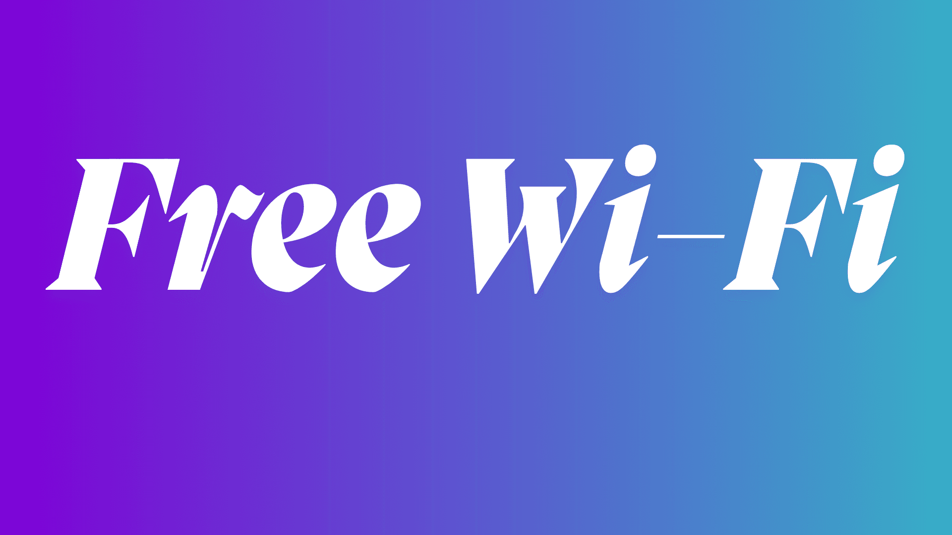 Free Wi-Fi