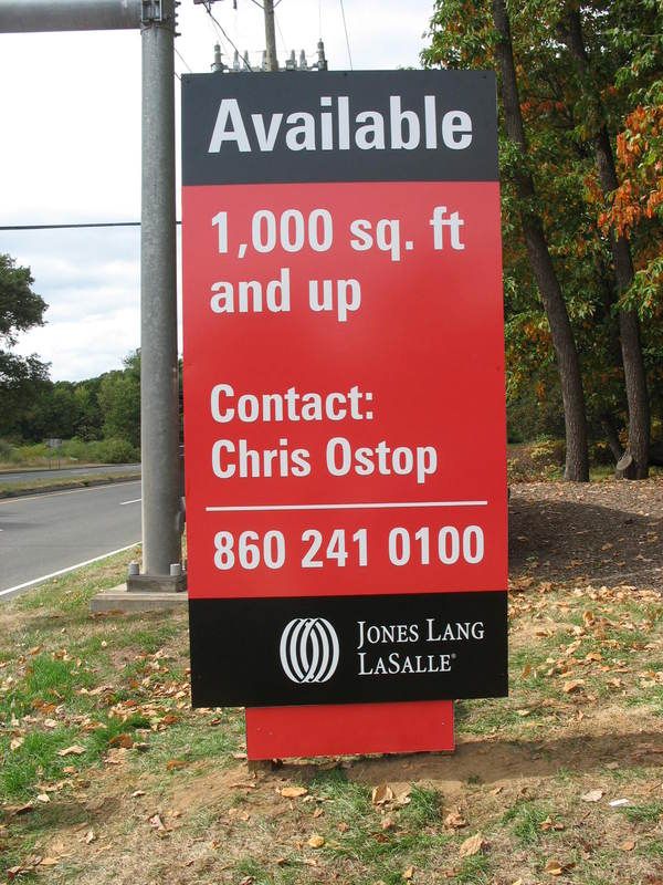 Real Estate "Available" Upscale Pylon Look Sign