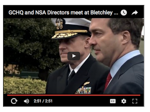 GCHQ and NSA Directors Meet at Bletchley Park