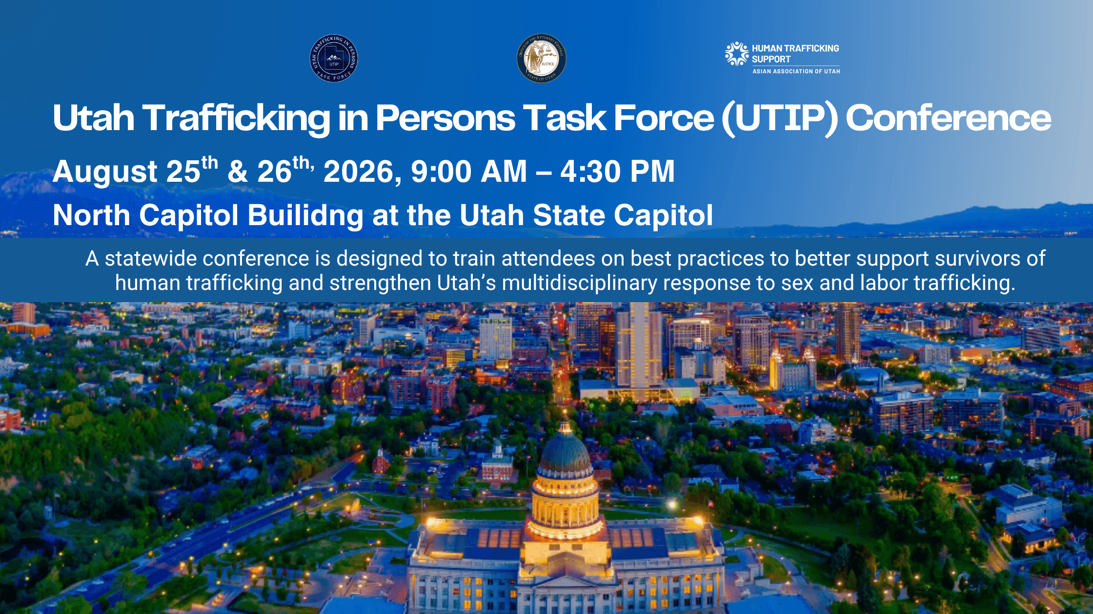 2026 Utah Trafficking in Persons Conference (UTIP)