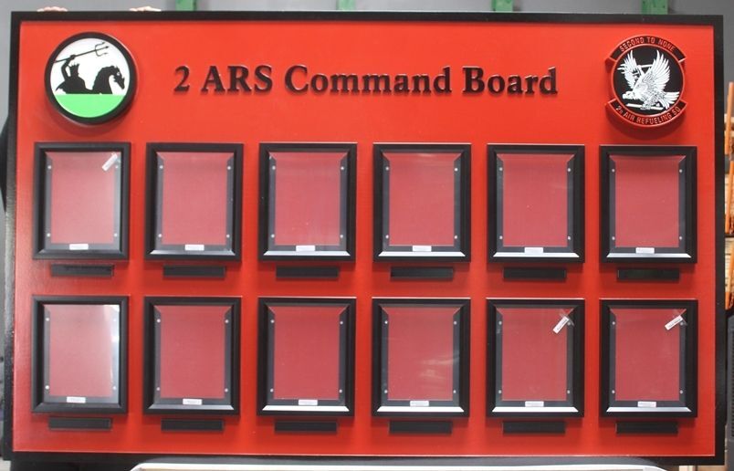 SA1547 - Command Board for the 2nd Air Refueling Squadron (ARS),  US Air Force  