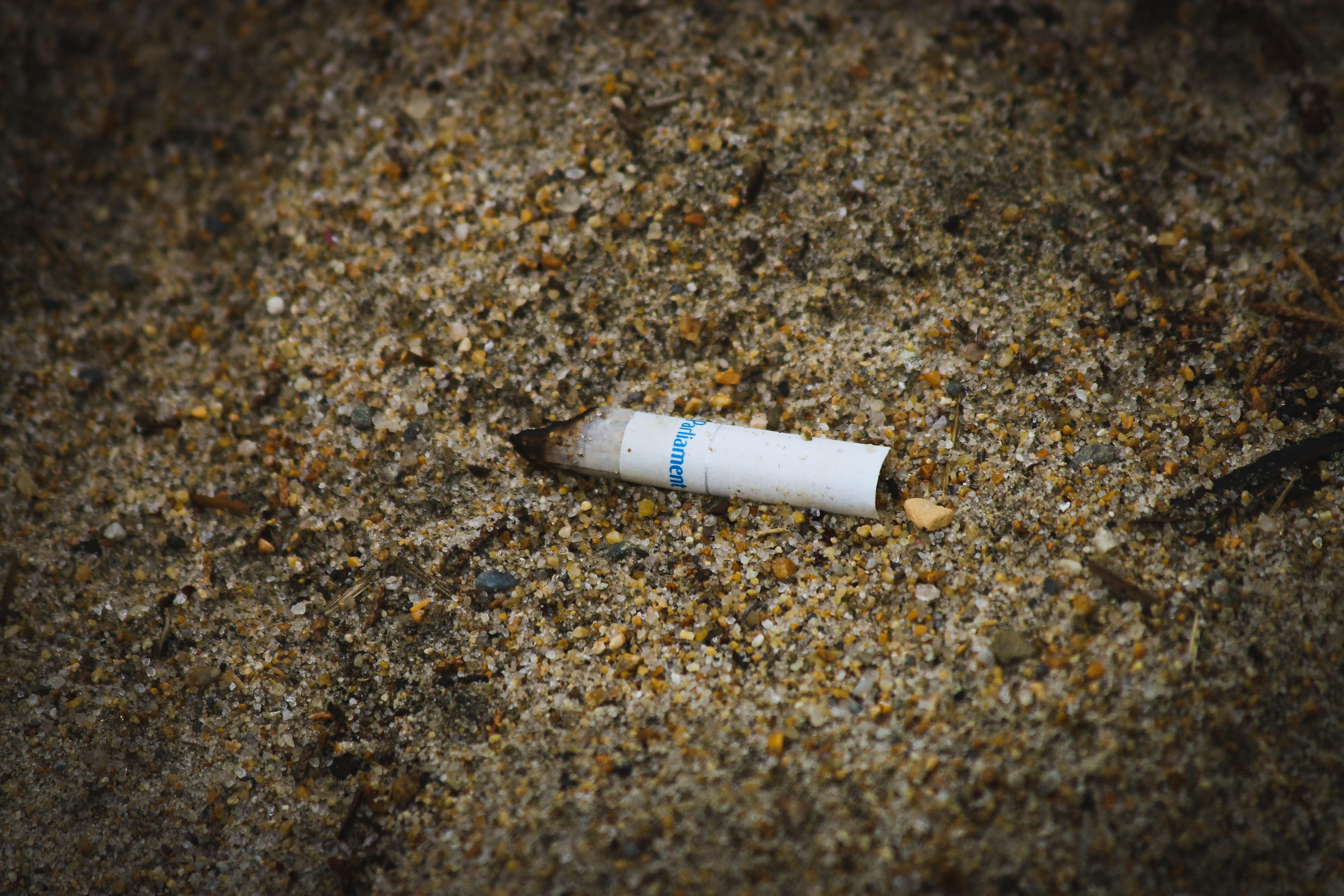 Many people are unaware of the environmental impacts of cigarette litter.  