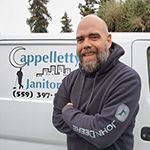 Nick Cappelletty, Cappelletty Janitorial, Dinuba, CA