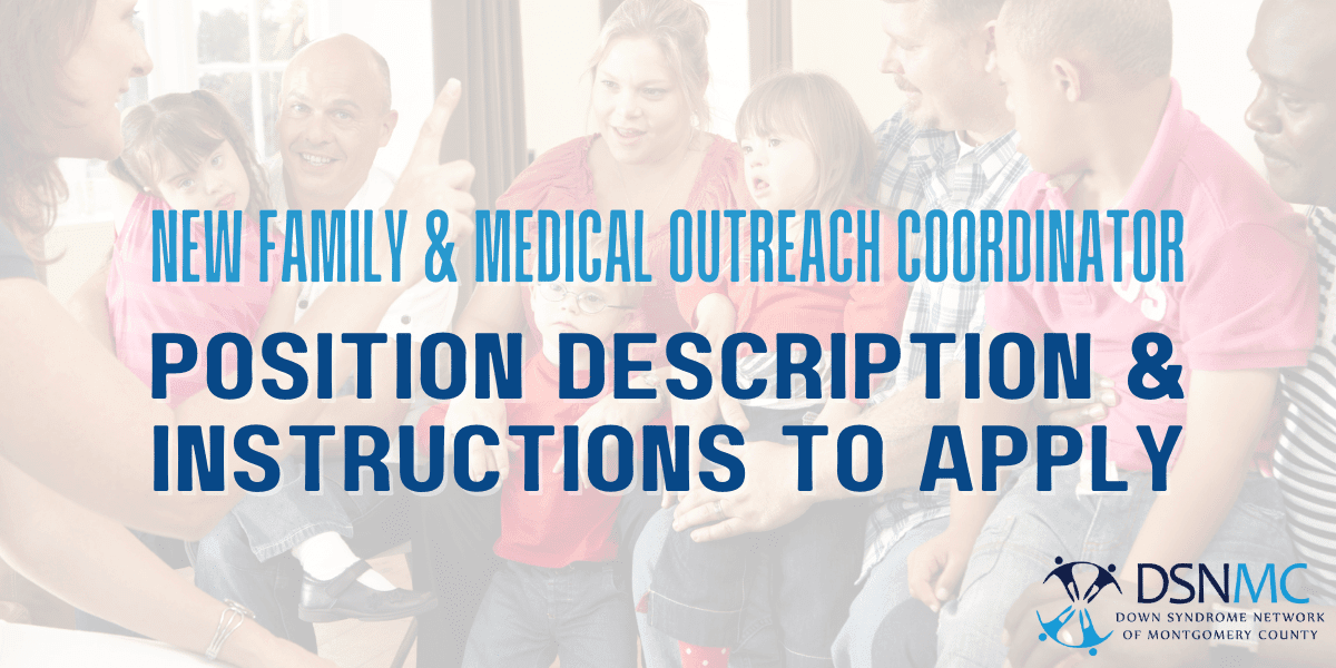 Download Job Description and Application Instructions for New Family and Medical Outreach Coordinator