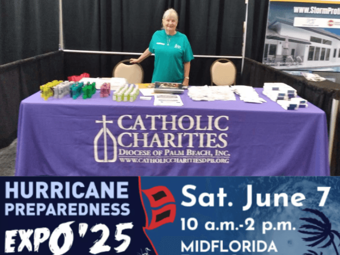Catholic Charities Steps Up at Port St. Lucie's Hurricane Preparedness Expo!
