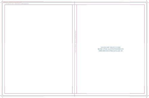 Booklet with Bleeds - Fold Size 8.5x11