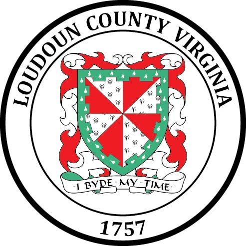  CP-1310 -  Plaque of the Seal of Loudoun County, Virginia,  Giclee