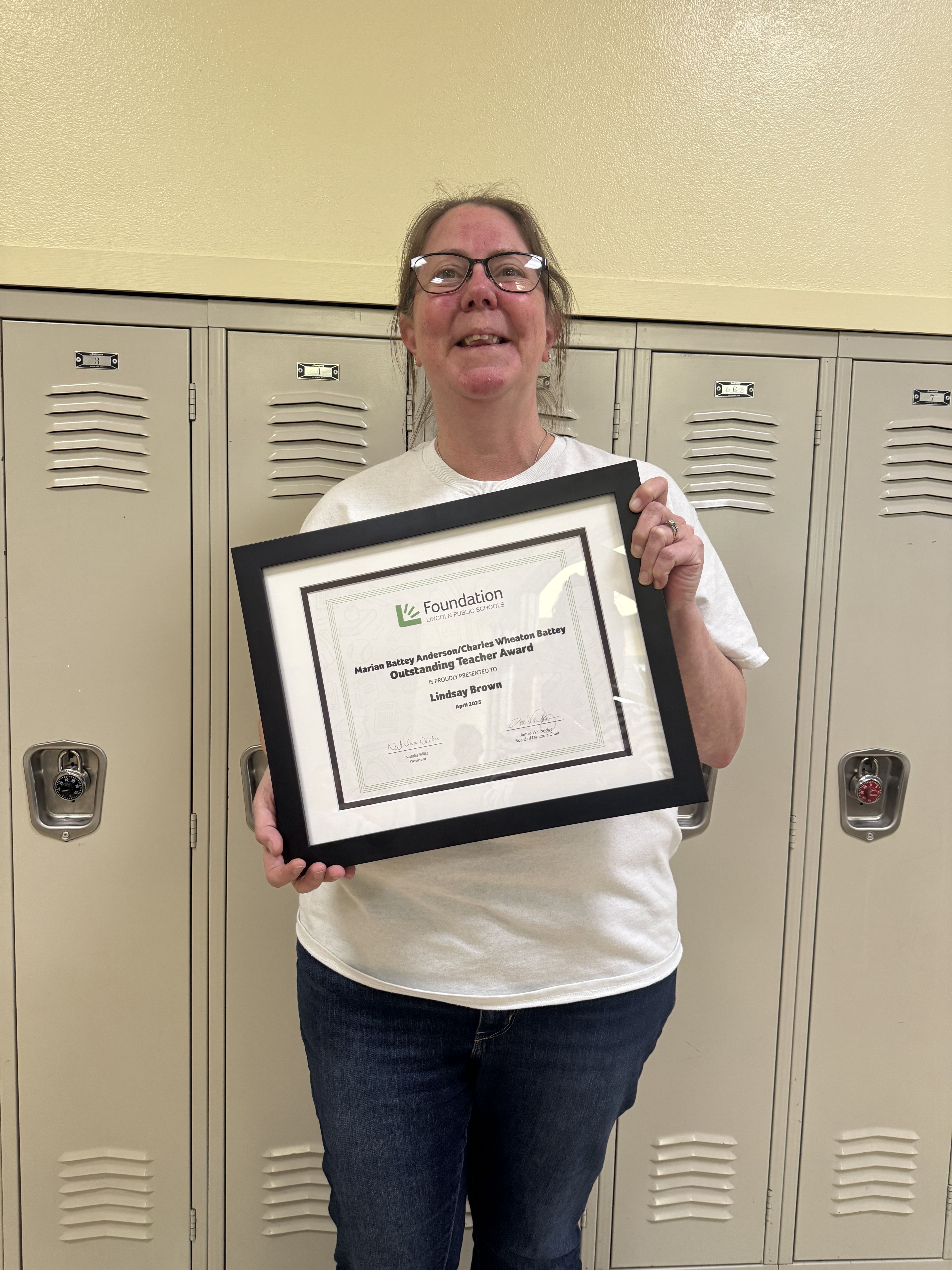 Marian Battey Andersen/Charles Wheaton Battey Outstanding Teacher Award