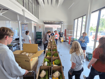 #ServeBoldly:  A Youth Mission Trip Stops at Our Greenhouse Bringing that Volunteer Power!