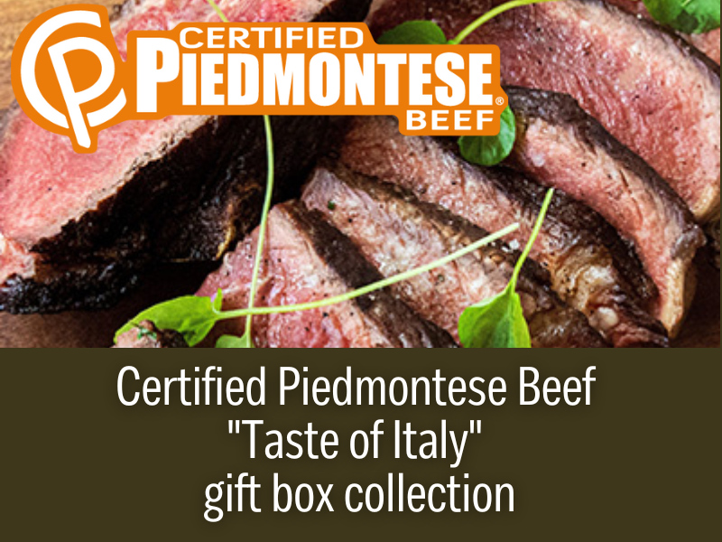 Certified Piedmontese Beef "Taste of Italy" gift box