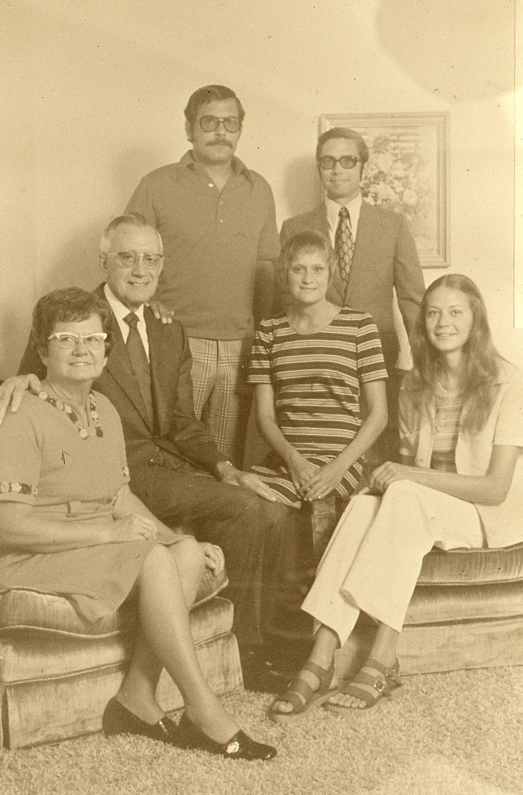Ed & Ruth Luetkemeyer Family 1965