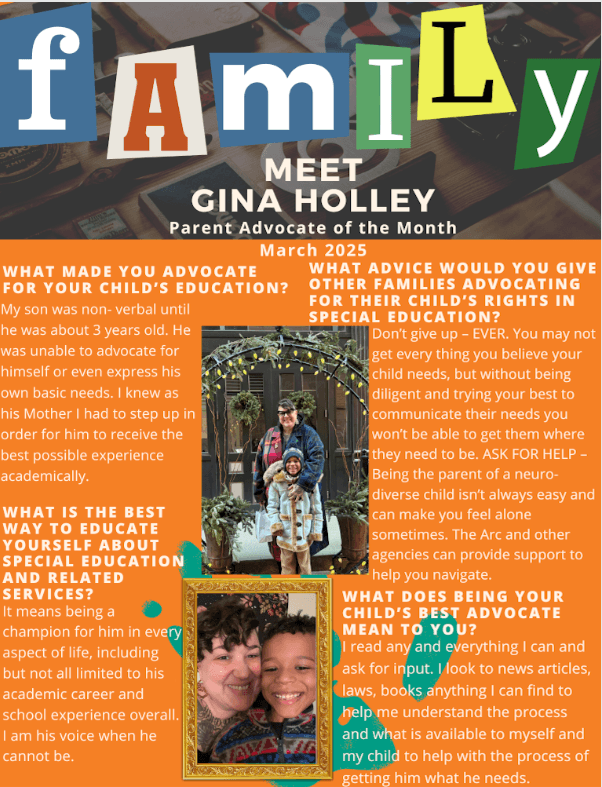 March- Gina H.