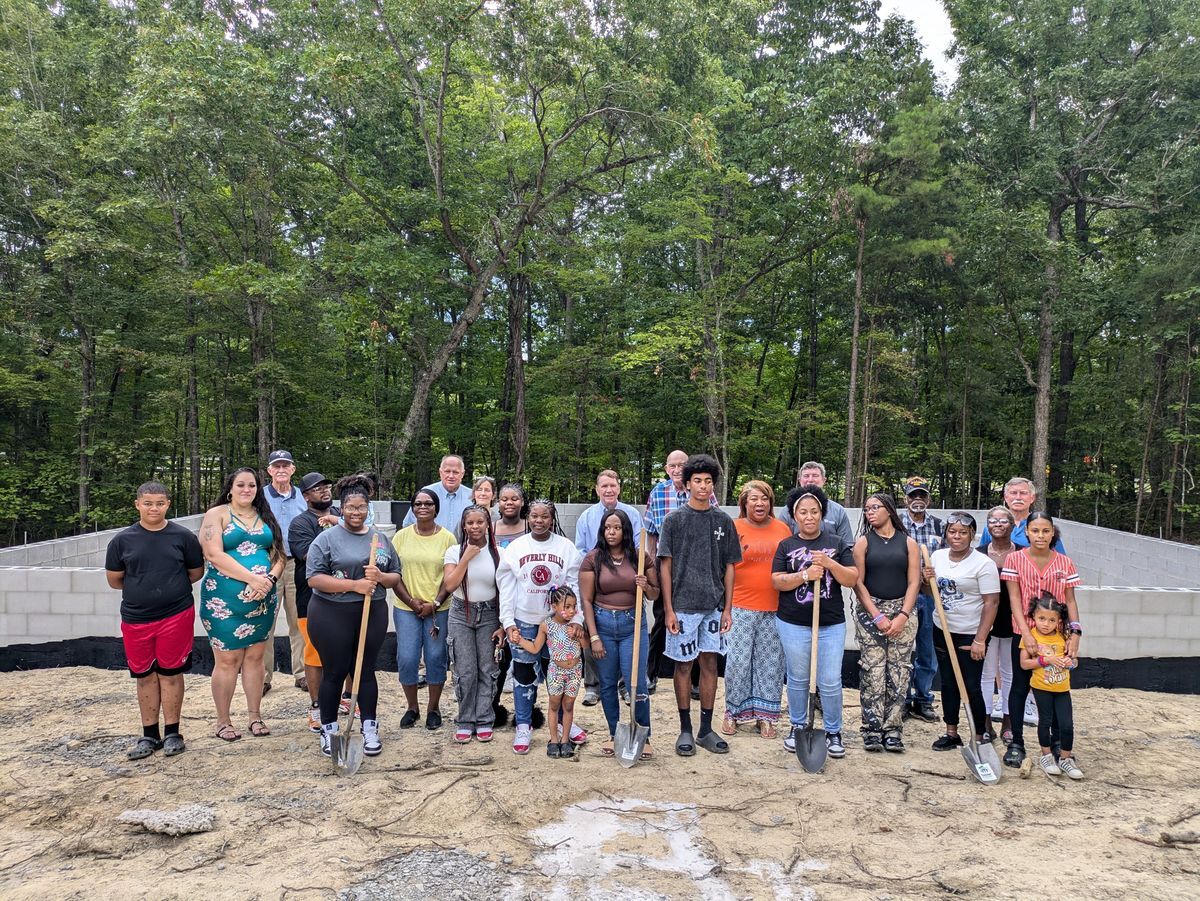 Keysville Ground Breaking group photo