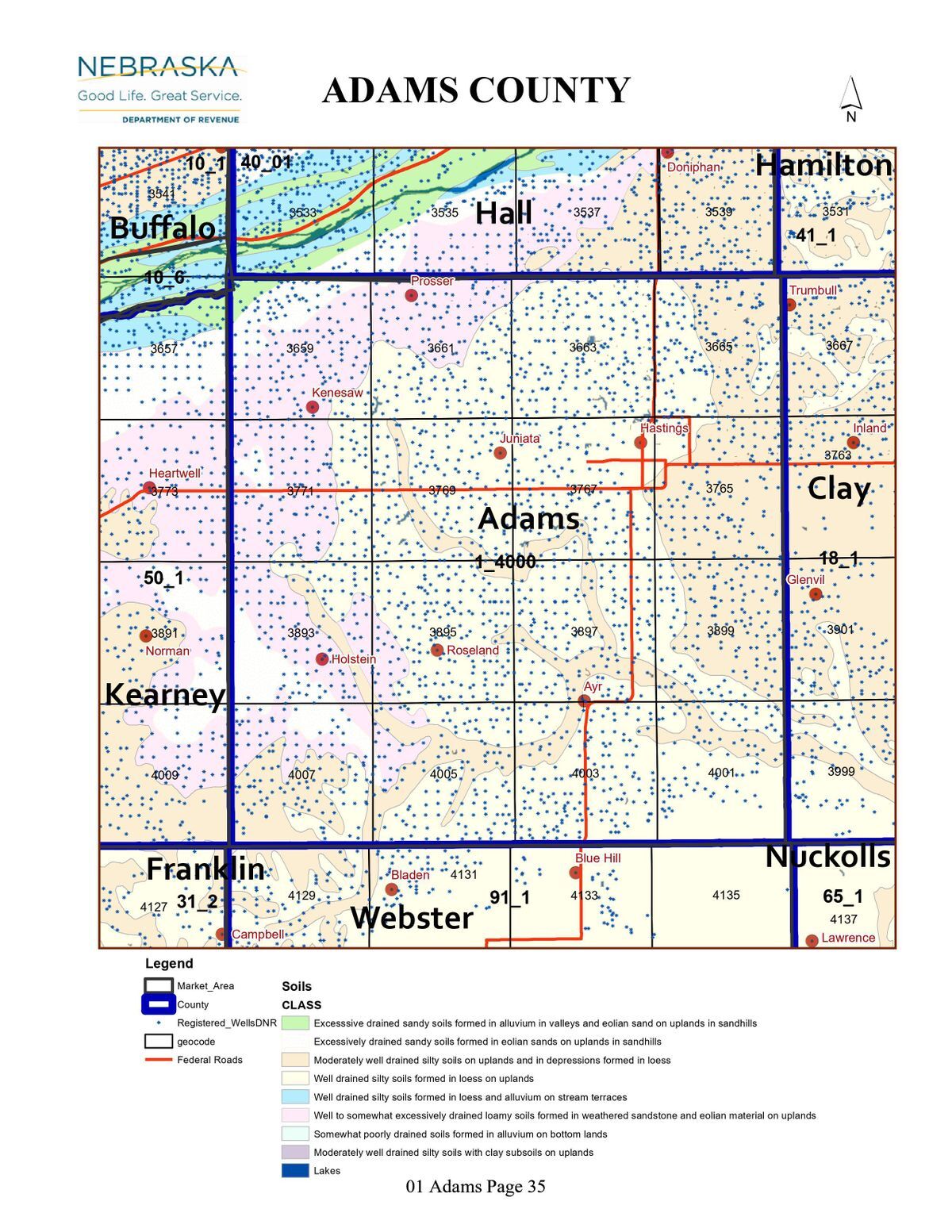 Adams County Nebraska Counties Explorer Nebraska Counties