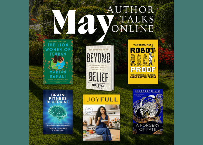 Watch Virtual Author Talks for FREE!