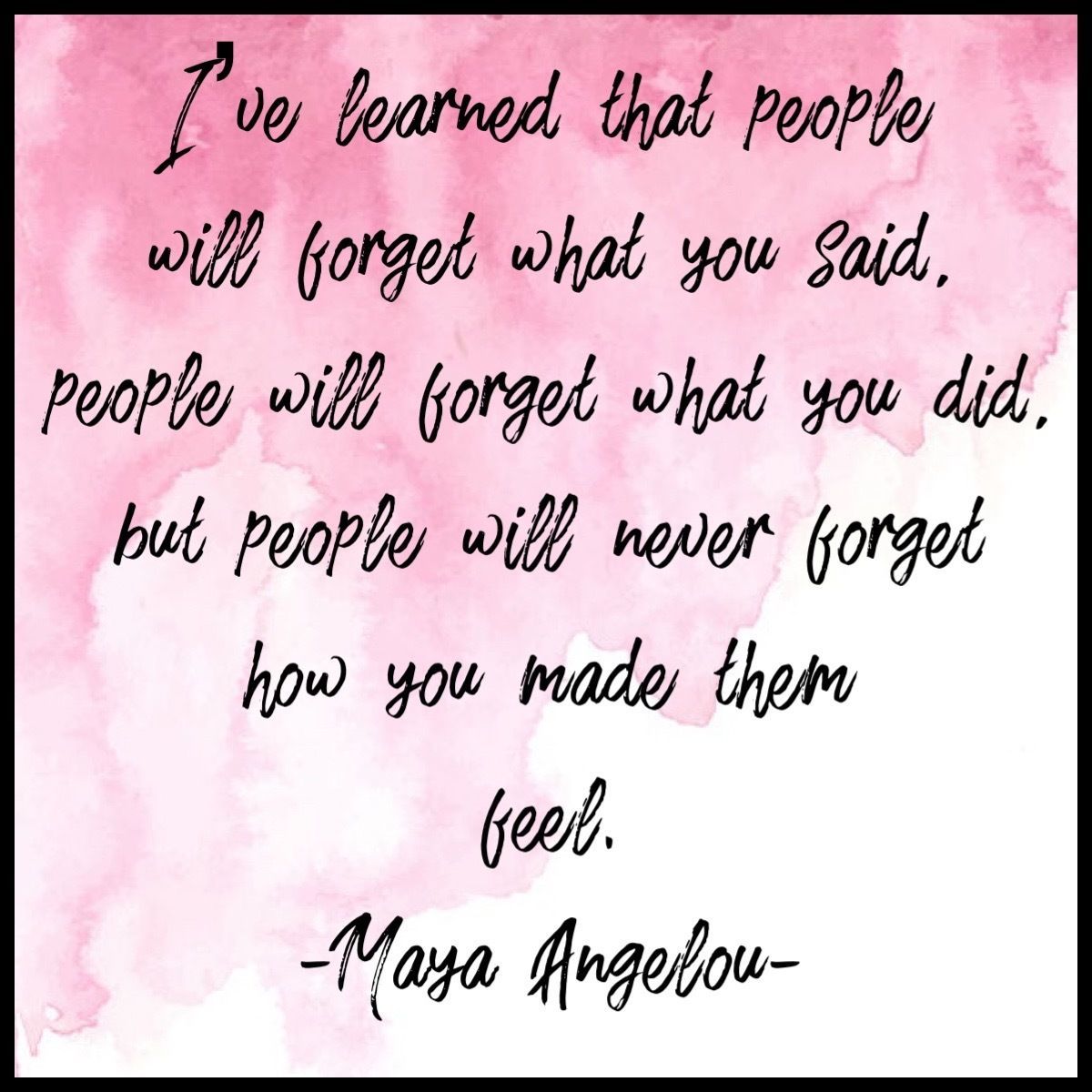 Maya Angelou quote