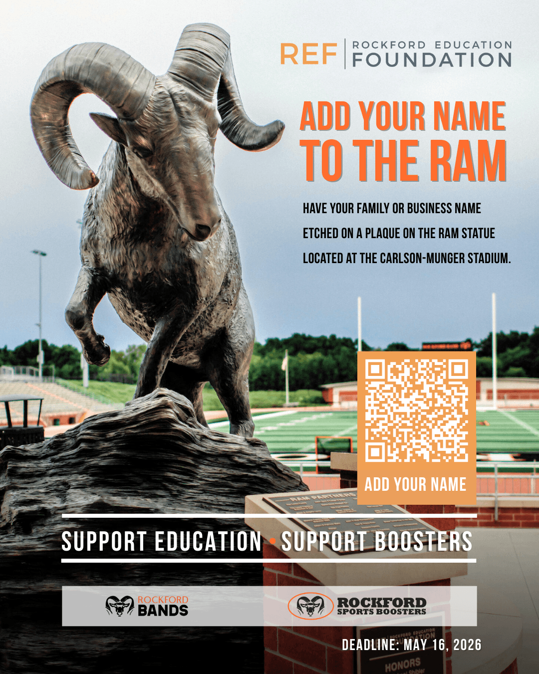 Add Your Name to The Ram