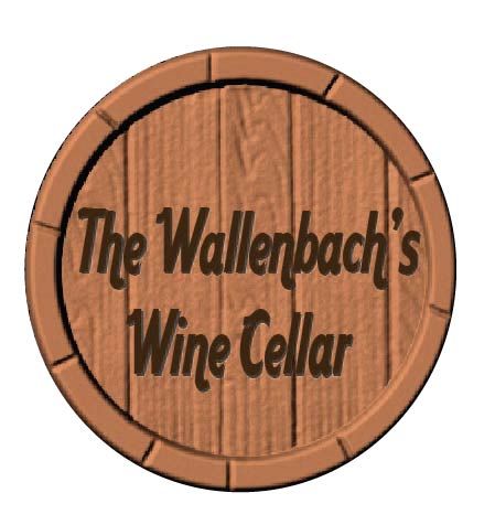 R27391 - Personalized Carved Wood  Wine Barrel Sign 
