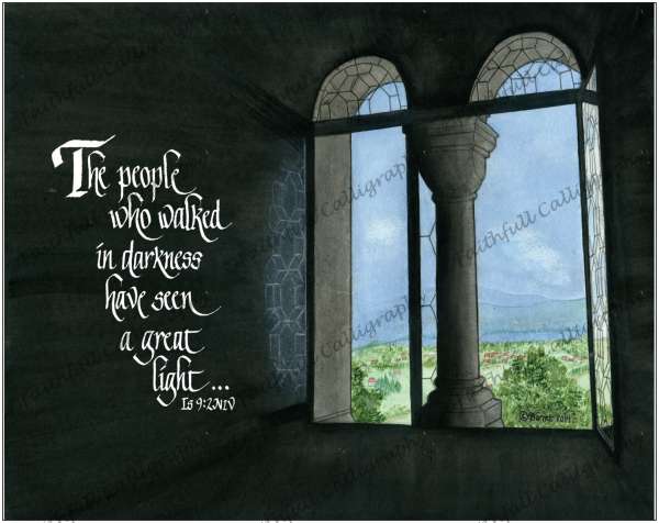 GREAT LIGHT (Isaiah, Encouragement, Faithwalk, Service/Ministry)