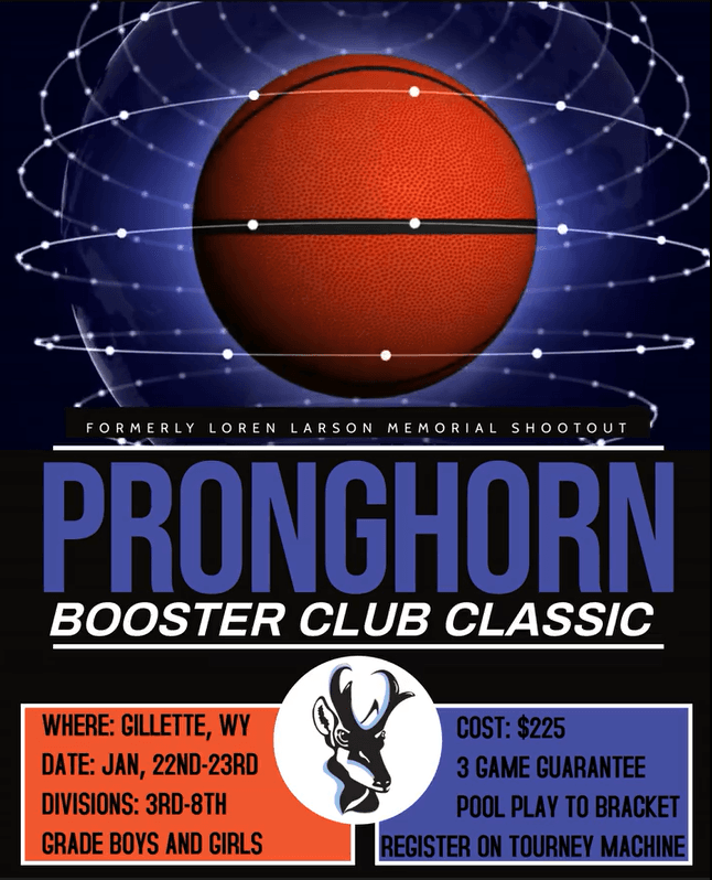 Pronghorn Booster Club Tournament