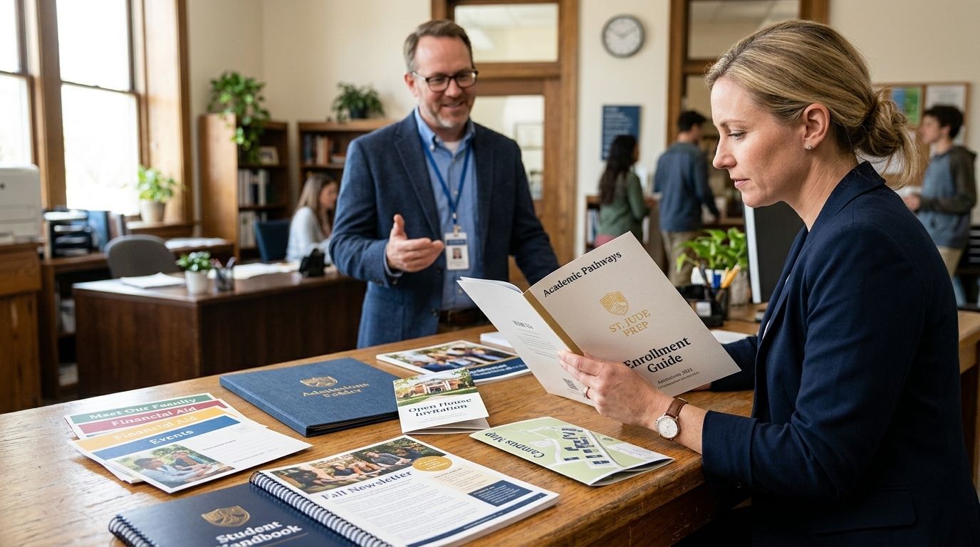 School Marketing Materials: The Complete Guide to Print Materials That Increase Enrollment