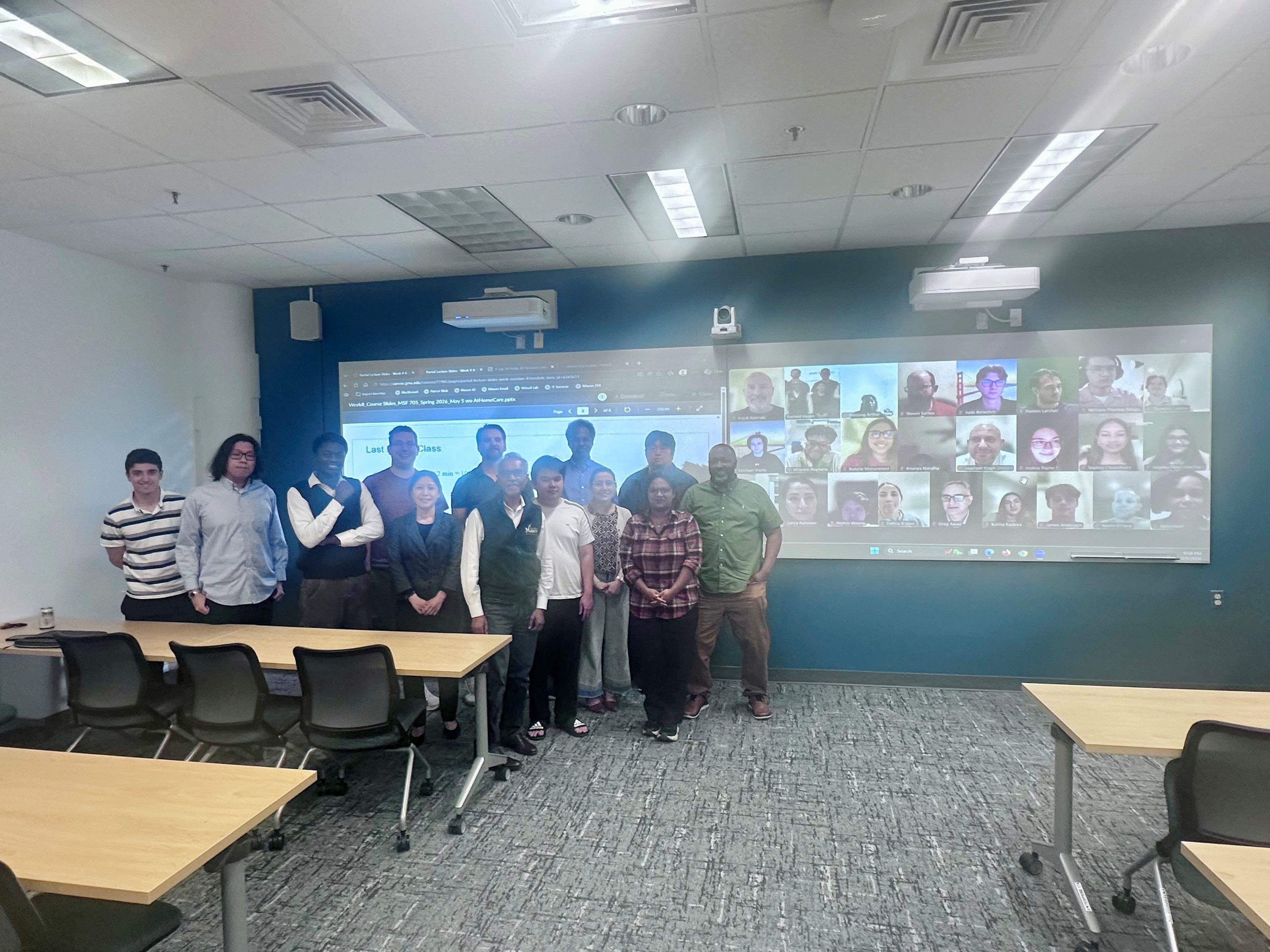 Prof. Hasan's Spring 2026 class - MSF/MBA 705