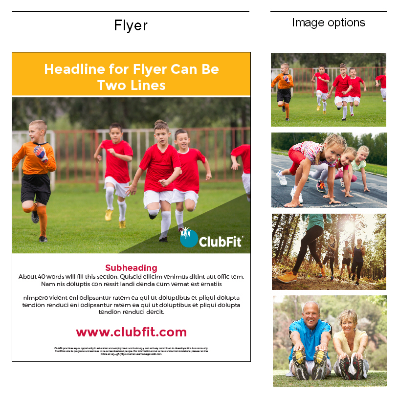 ClubFit Flyer