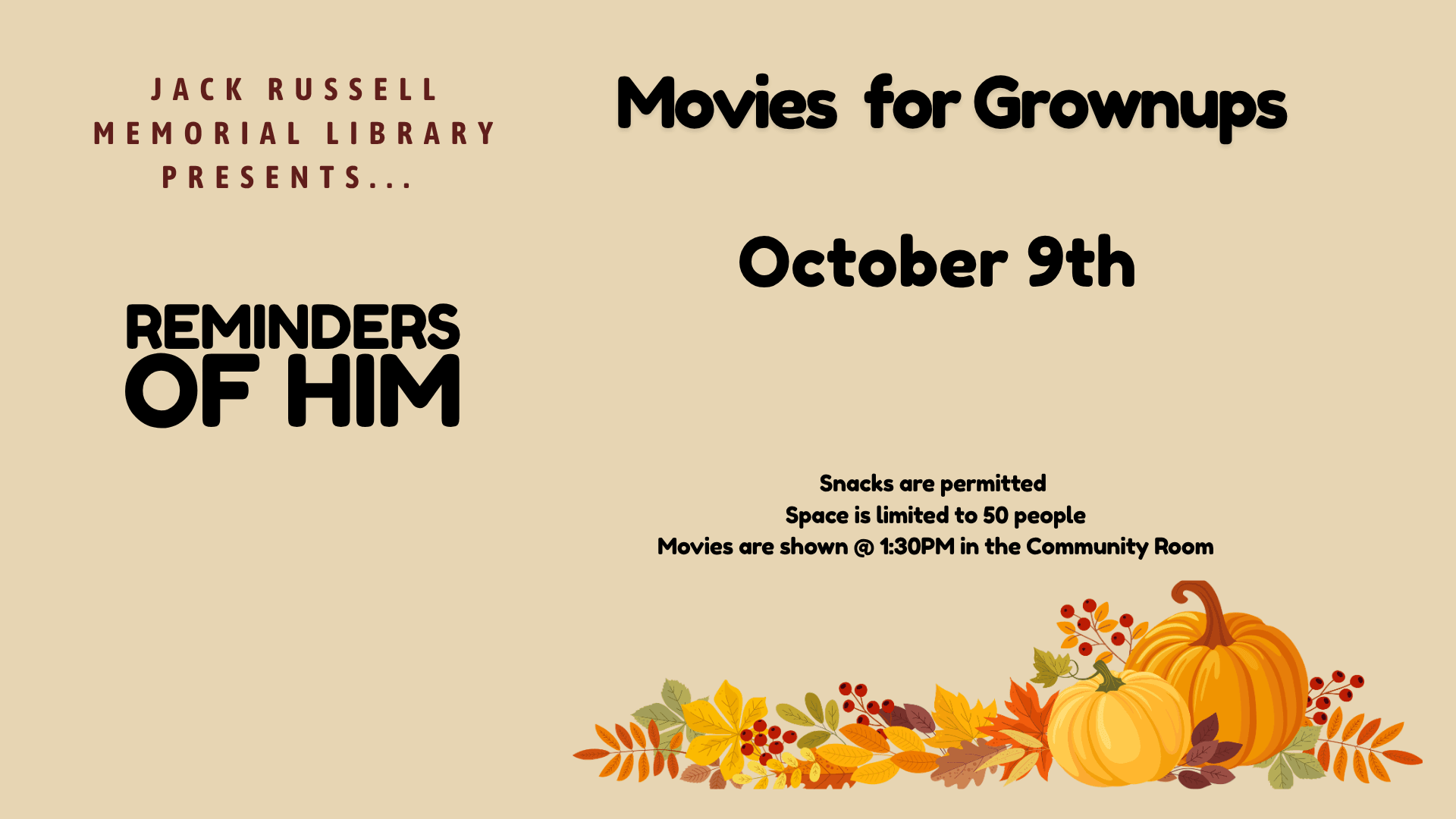 Movies for Grownups