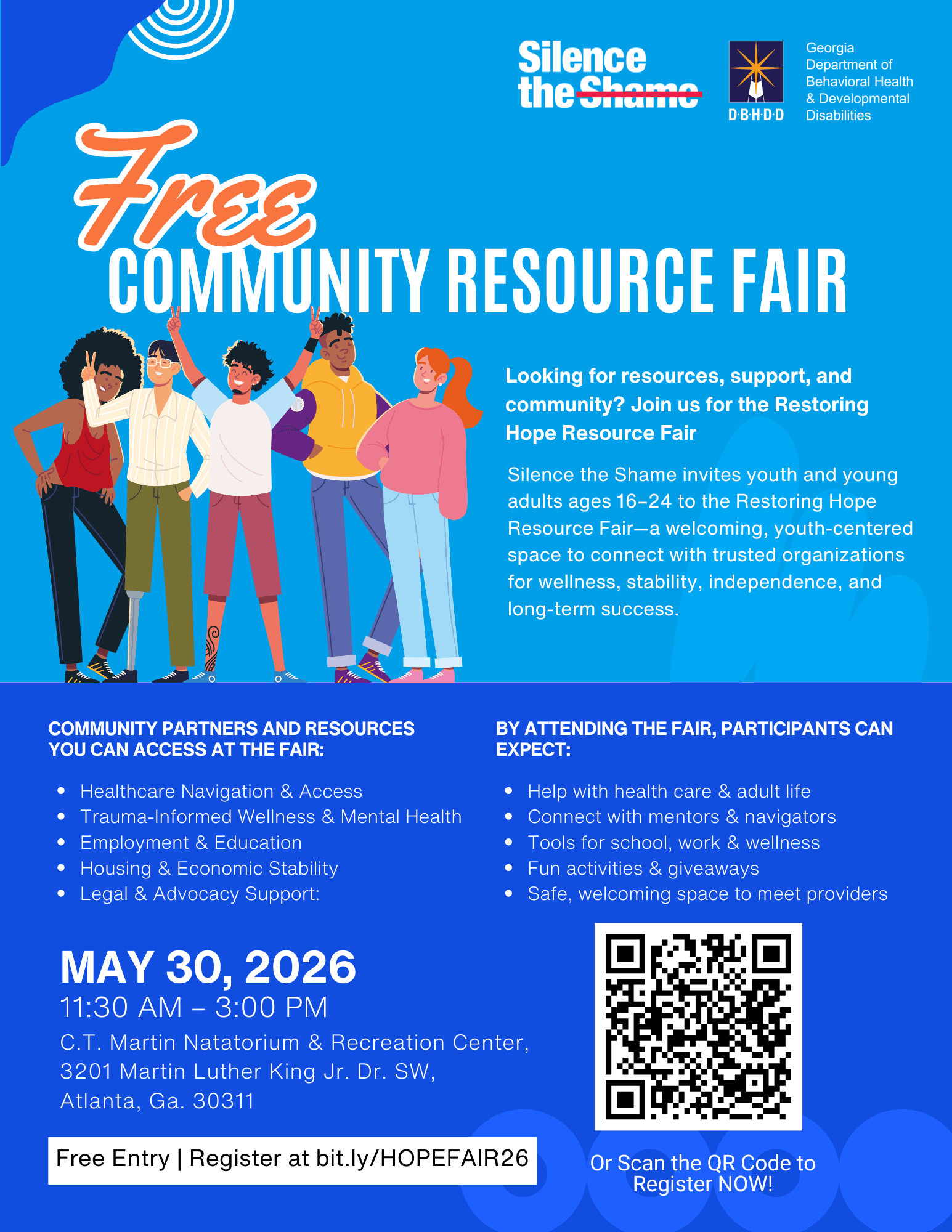Join us at the Project Hope Resource Fair!