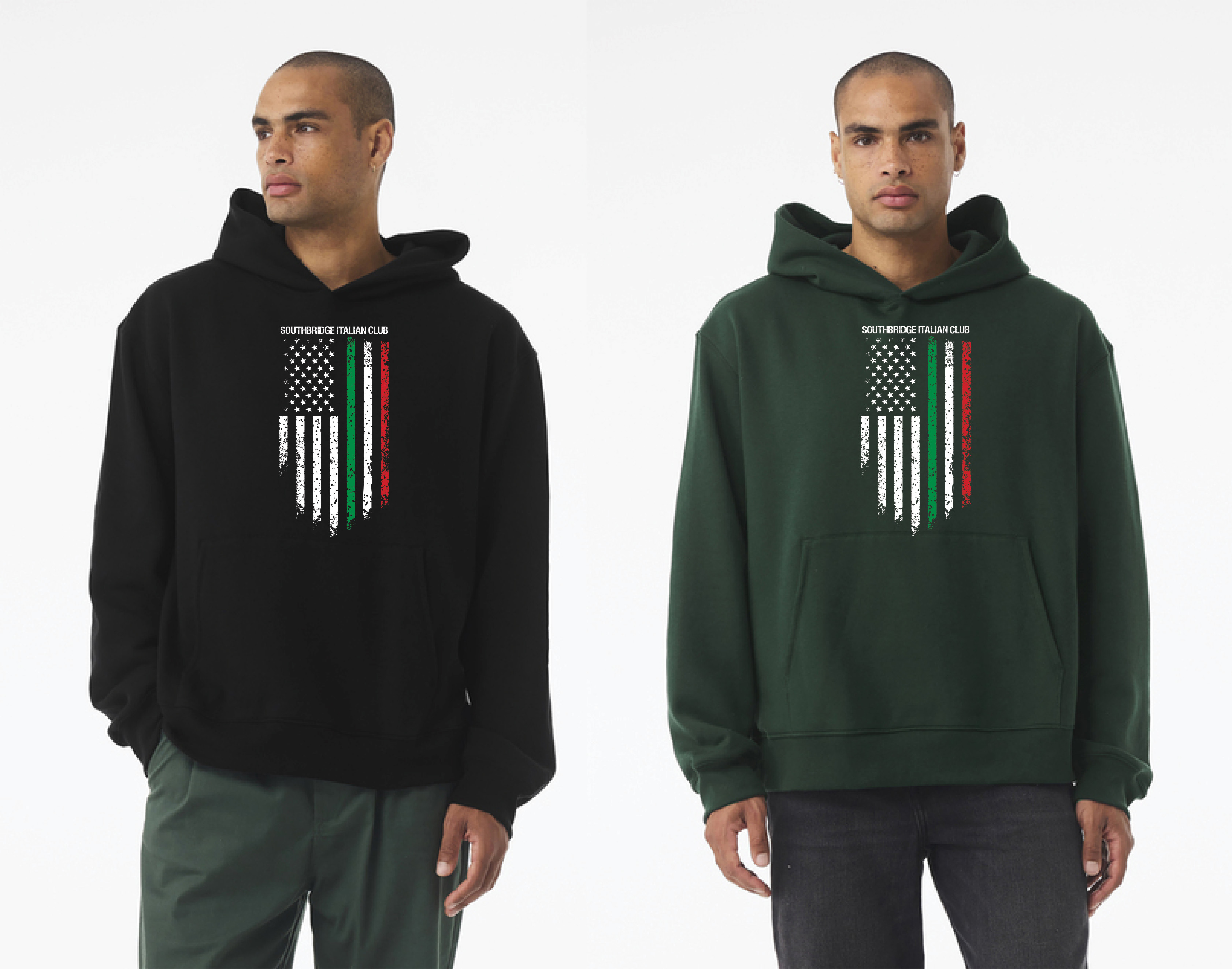 BELLA+CANVAS® Unisex 10-Ounce Heavyweight Pullover Hoodie (Logo 4)