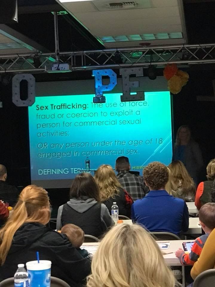 Training the community to recognize trafficking