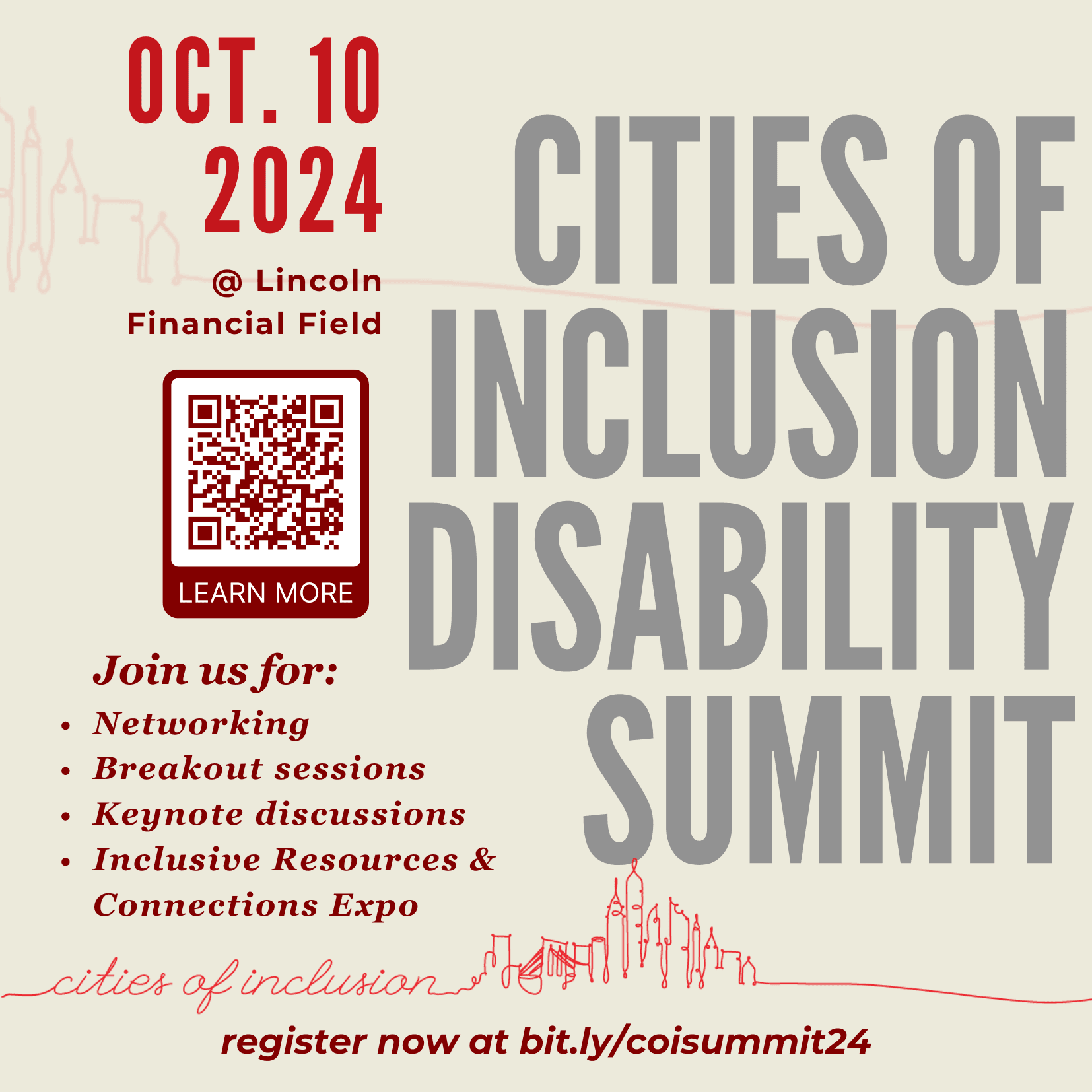 2024 Cities of inclusion, Disability Summit