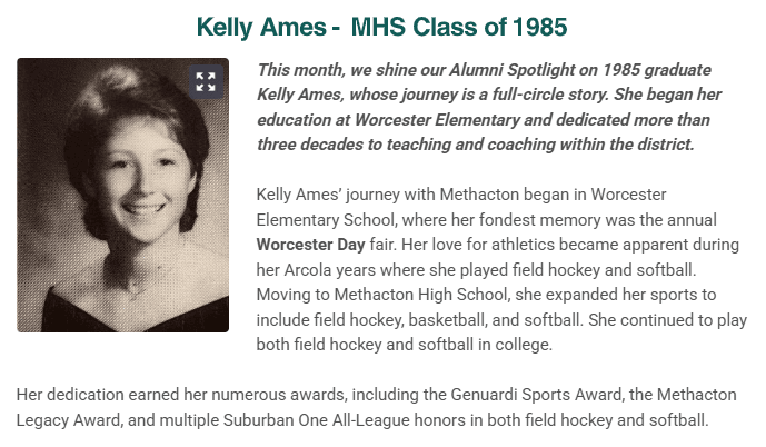 Kelly Ames - MHS '85