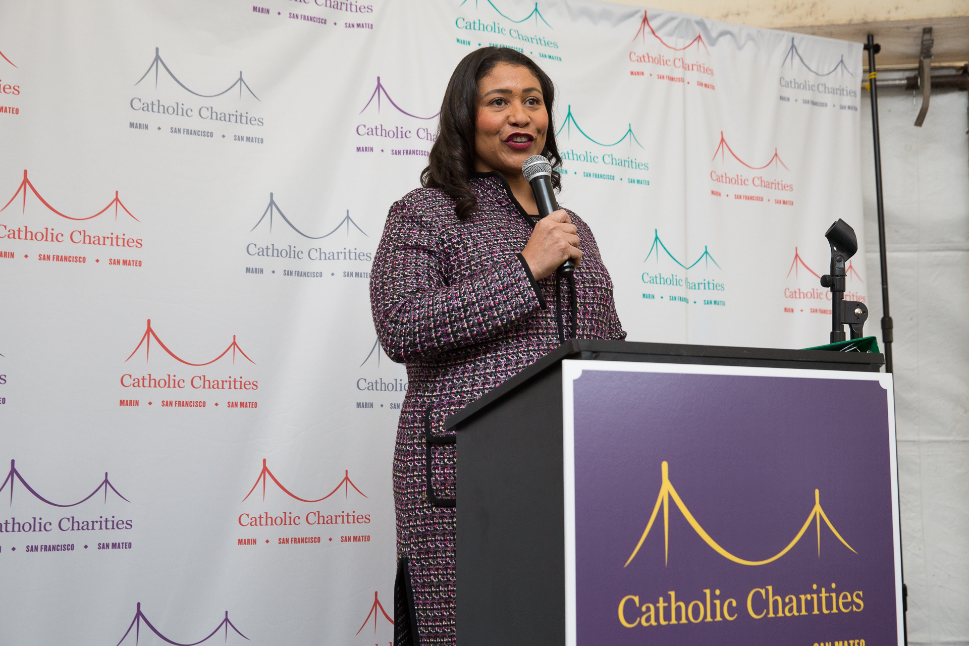 The Honorable Mayor London Breed spoke about equality, opportunity - and affordable housing for ALL San Franciscans.