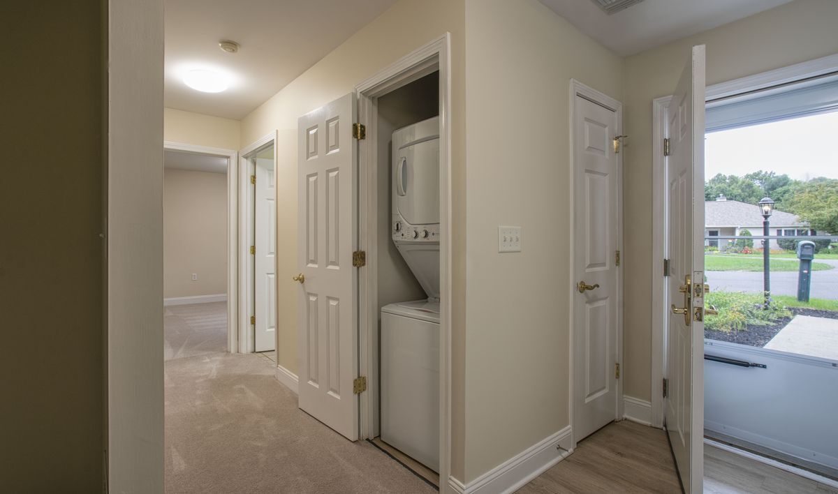 Hallway Leading to the Bedrooms from Front Entrance