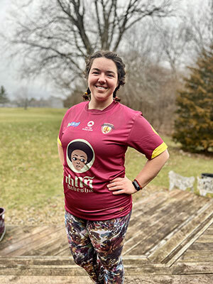 Bunna Club Maroon Soccer Jersey: XXL
