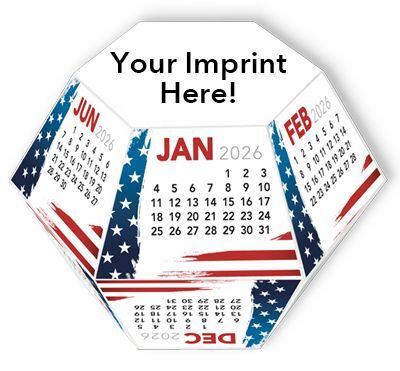 Stars and Stripes Pop-Up Calendar